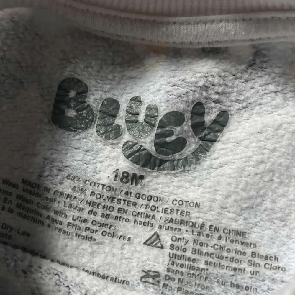 Bluey Crew Neck Sweatshirt